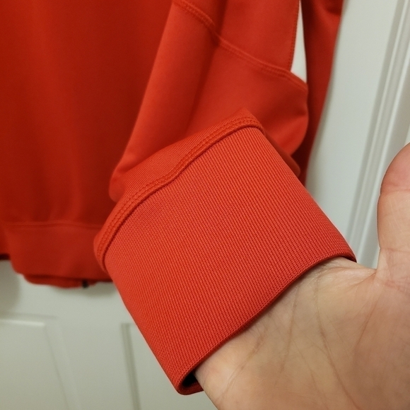 EC Nike Dri-Fit Red & White Full zip jacket size XL athlesiure - Picture 5 of 10